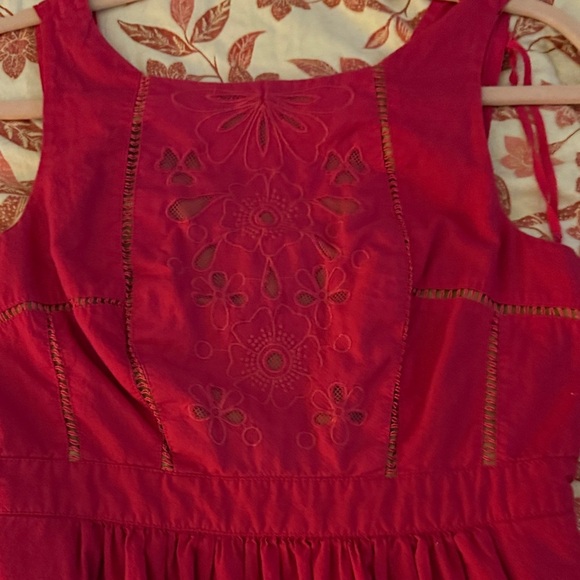 Moulinette Soeurs Vibrant Pink Kids Dress - Picture 4 of 10